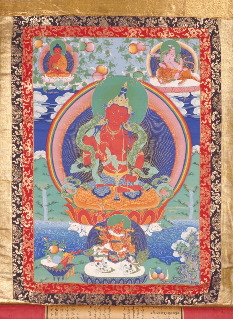 图片[1]-Weigh the Thangka of Avalokitesvara-China Archive